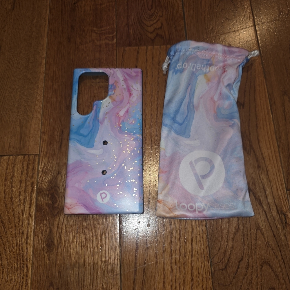 Loopy Case Marble Swirl Phone Case For Samsung S23 Ultra